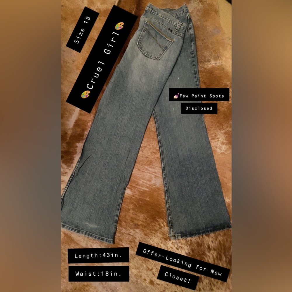 🎨Cruel Girl Jeans-Size 13🎨